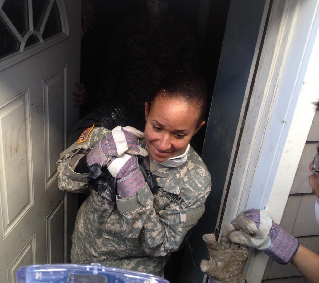 ROTC Cadets Lend a Helping Hand
