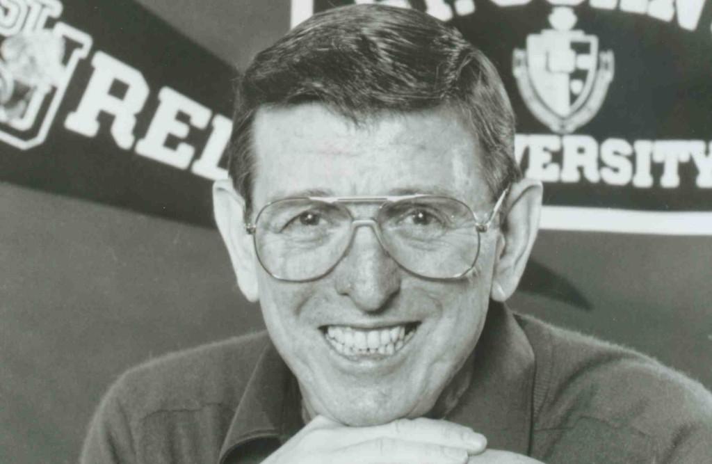 Lou Carnesecca coached the 1985 St. Johns mens basketball team to the Final Four. 