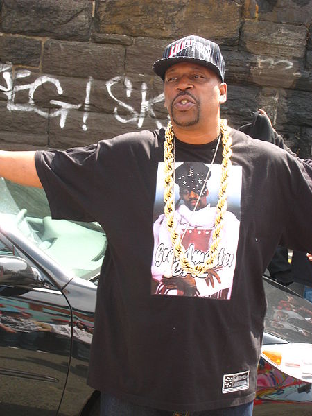 Grandmaster Caz, DJ and MC, poses in New York City in April of 2009. 