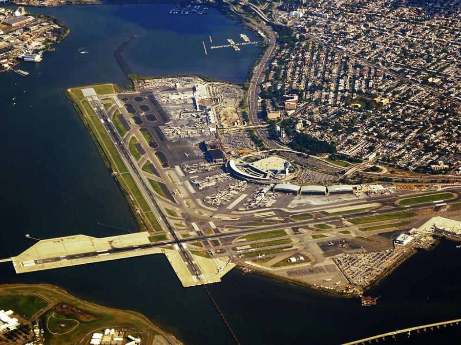 An aerial view of LaGuardia Airport. 
Photo: Wikimedia Commons