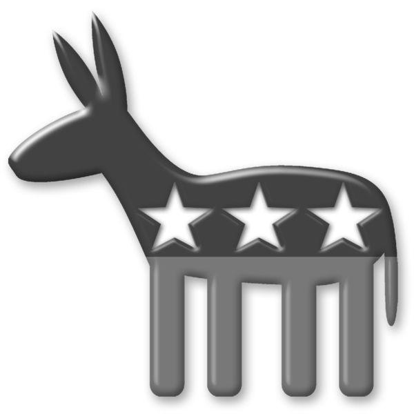 The donkey serves as the popular symbol of the Democratic party.