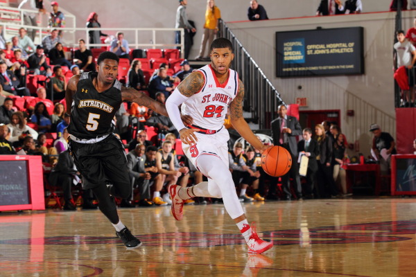 Ron Mvouika continued to be a leader on the court even while concerned for the welfare of his family and friends after the terrorist attacks in Paris. (Photo: Athletic Communications)