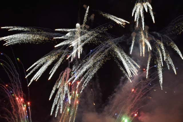 The traditional Grucci Fireworks Display were on full display on the 26th annual Winter Carnival on Dec. 7.