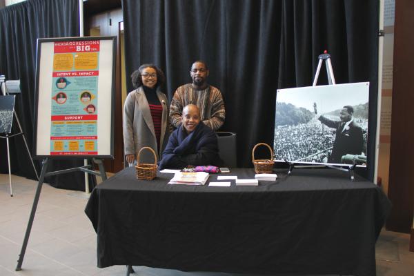 MLK display and dinner unites students, faculty