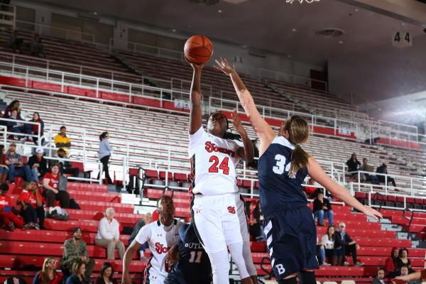 Jade Walker had 16 points to lead St. Johns to victory over Butler on Friday. (Photo Credit: RedStormSports.com). 