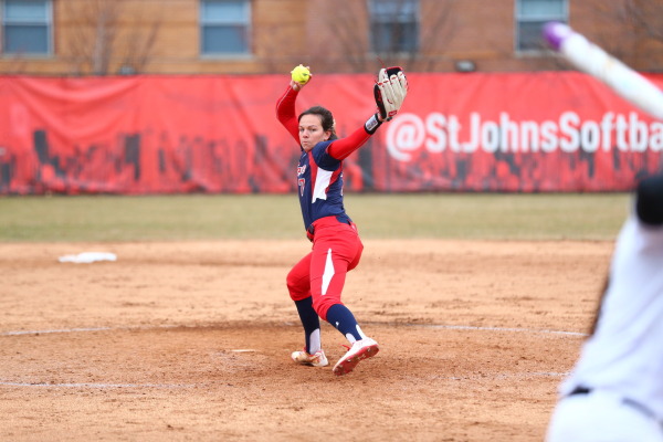 Tori Free tossed a no-hitter this weekend, continuing a dominant return season. (Photo: RedStormSports.com)