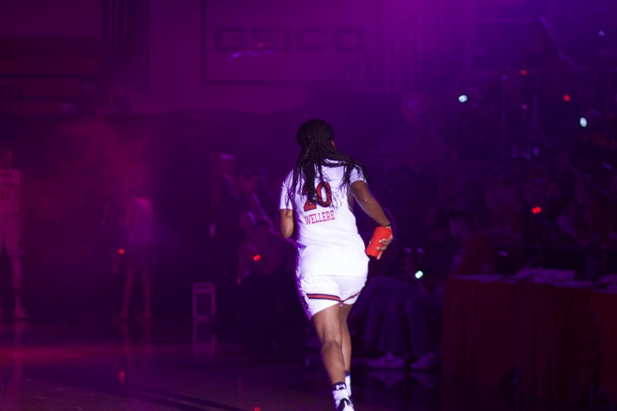 The Red Storm will rely on its contingent of returnees, such as Akina Wellere, to lead them back to the postseason (Torch photo/Nick Bello).