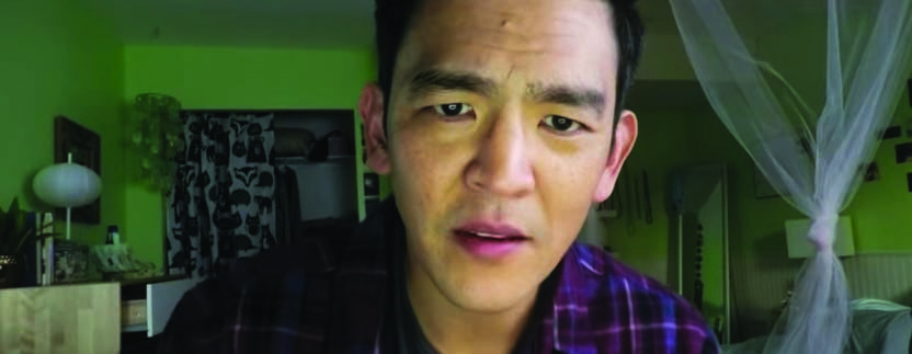 John Cho is David Kim, a man desperately searching for his missing daughter, in “Searching.”