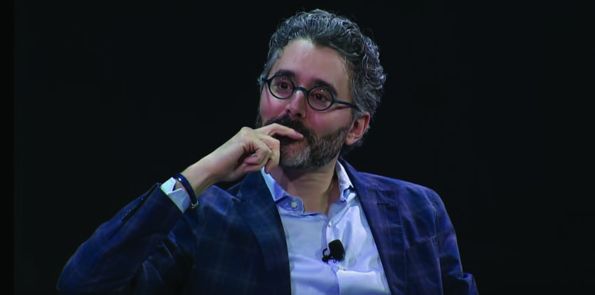 Michael Barbaro hosts the New York Times’s podcast “The Daily” five days a week.
