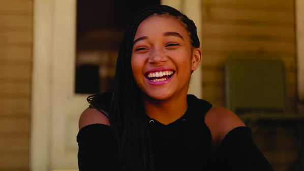 Amandla Stenberg stars in the new film “The Hate U Give” as 16-year-old Starr Carter. 
