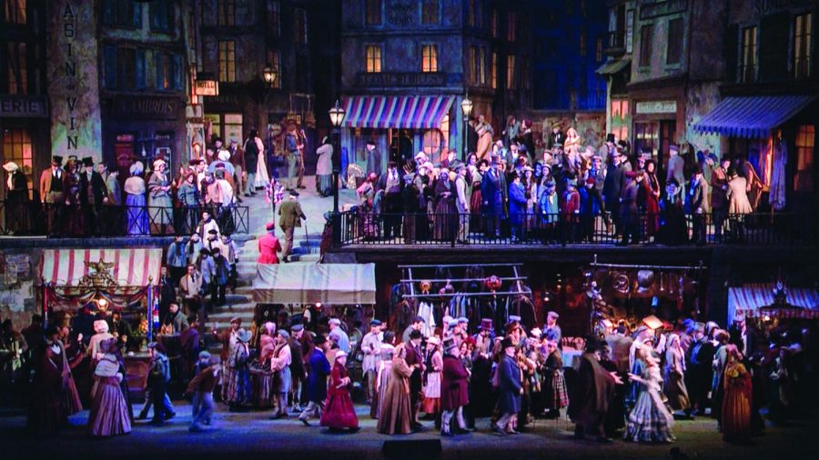 “La Bohème” at the Met Opera in 2014 with a set similar to this season’s.