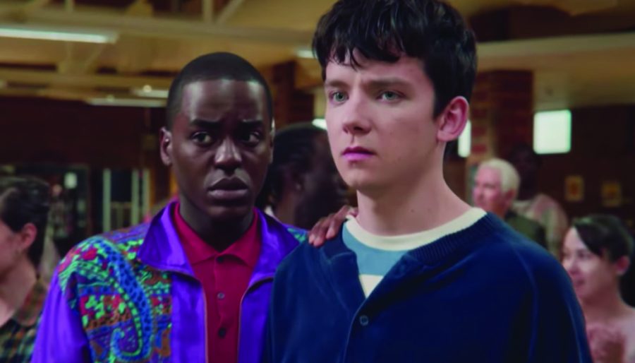 Asa Butterfield and Ncuti Gatwa on Netflix’s “Sex Education.”