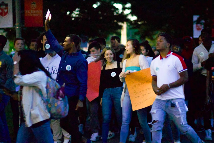 Take Back the Night March Breaks the Silence