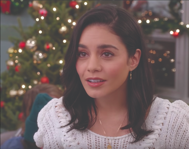  Vanessa Hudgens plays Brooke in Netflix’s latest holiday film, “The Knight Before Christmas.”
