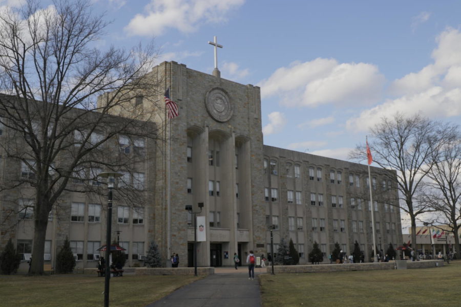 Pictured: St. Augustine Hall on the St. Johns University Queens Campus